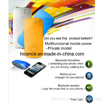 Multifunction Bluetooth Speaker Mobile Power Bank